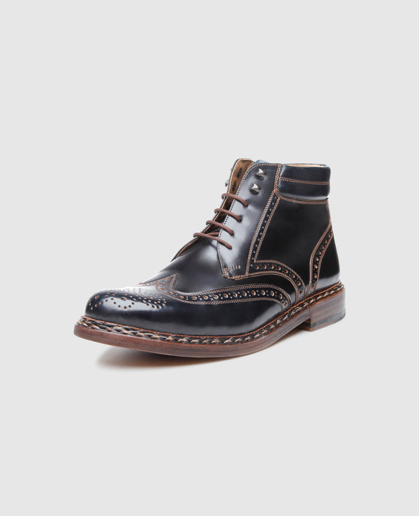 Buda Full-Brogue C - Black