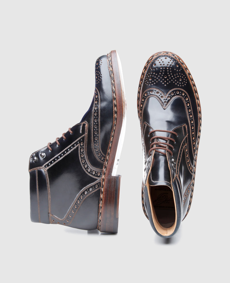 Buda Full-Brogue C - Black