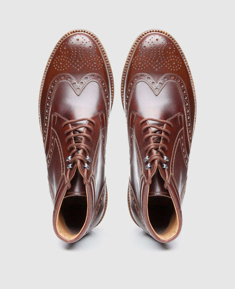 Janosh K Full-Brogue AC - Dark Brown